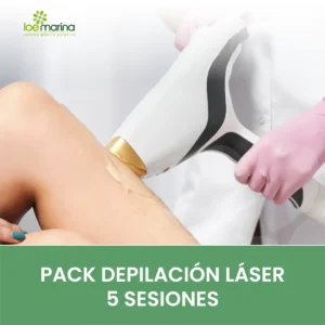 Pack Depilación Láser - 5 sesiones