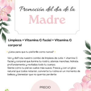 Limpieza + Vitamina C facial + Vitamina C Corporal