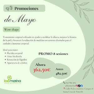 Wow Shape - 8 sesiones